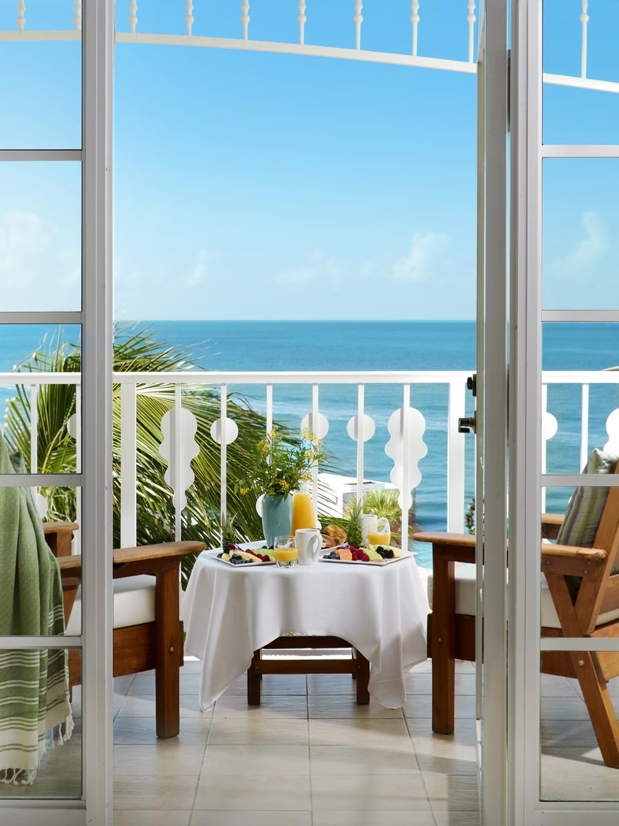Dining On The Balcony