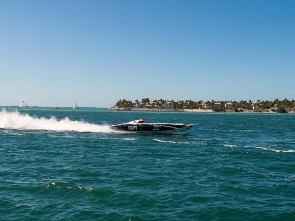Boat Race At Ocean Key.
