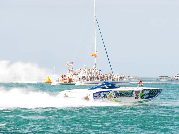 Boat Race In Key West.