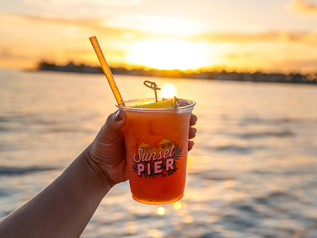 Sunset Pier Cocktail.