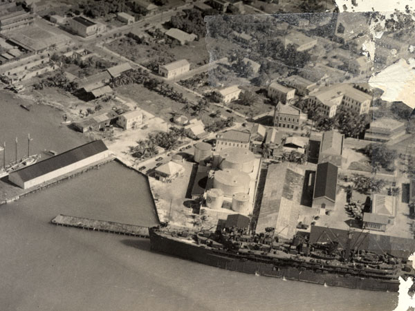 Aerial View Of Ocean Key Many Years Ago
