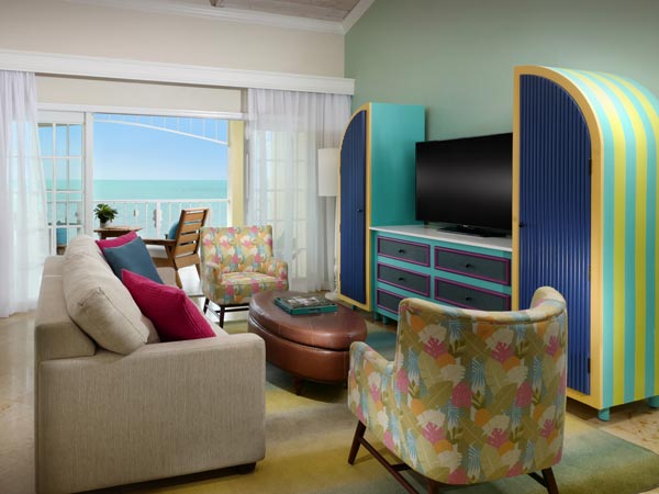 Living Room At Ocean Key
