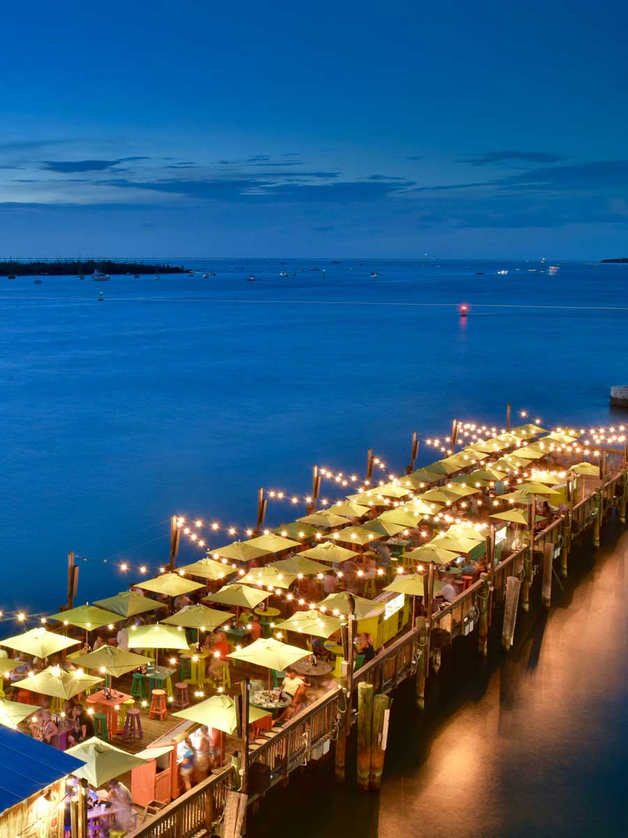 Sunset Pier in the evening