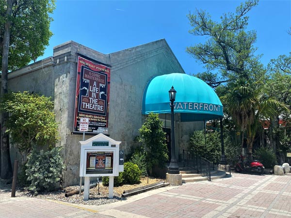 Waterfront Playhouse Entrance.
